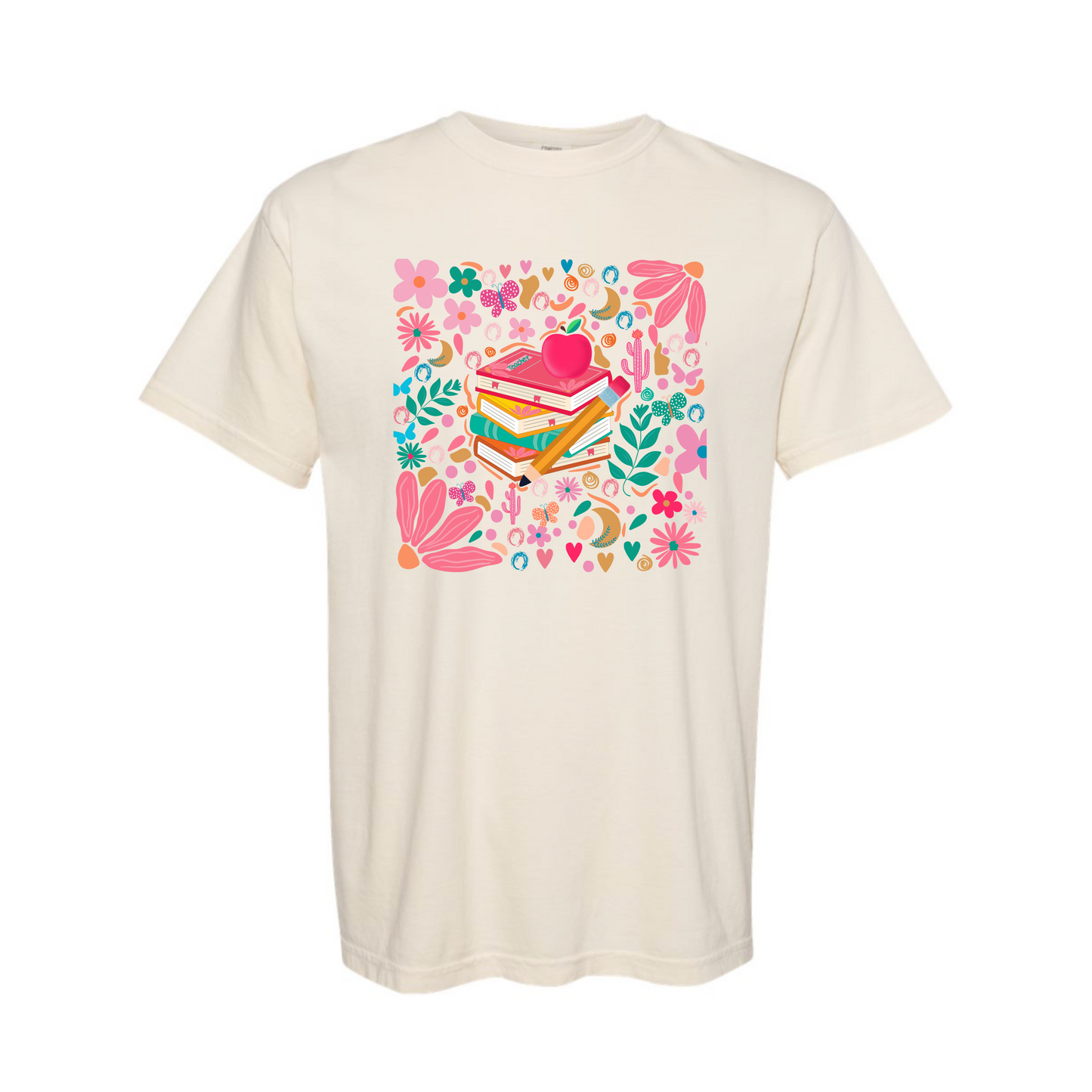 Floral Teacher Shirt