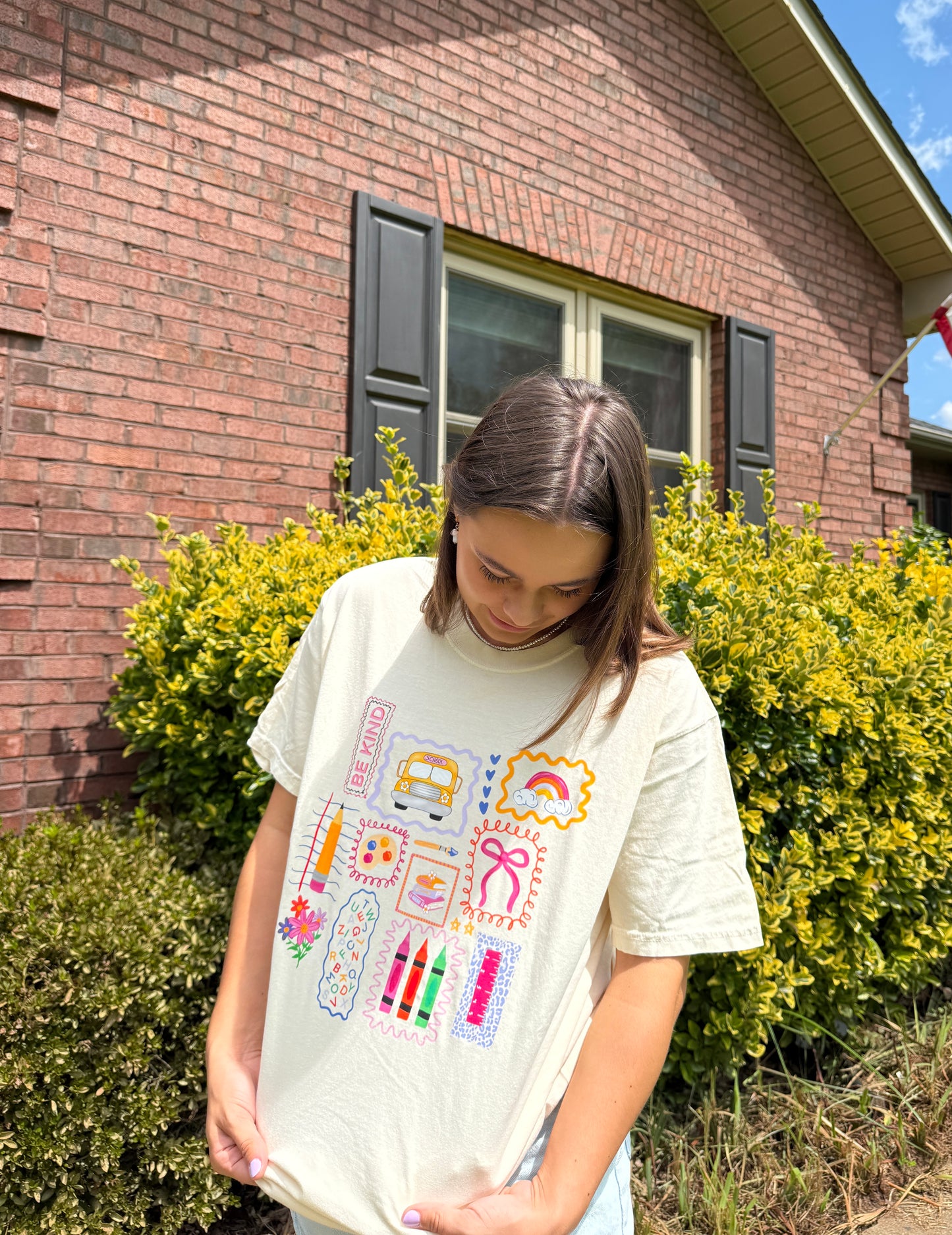 Teacher Collage Shirt