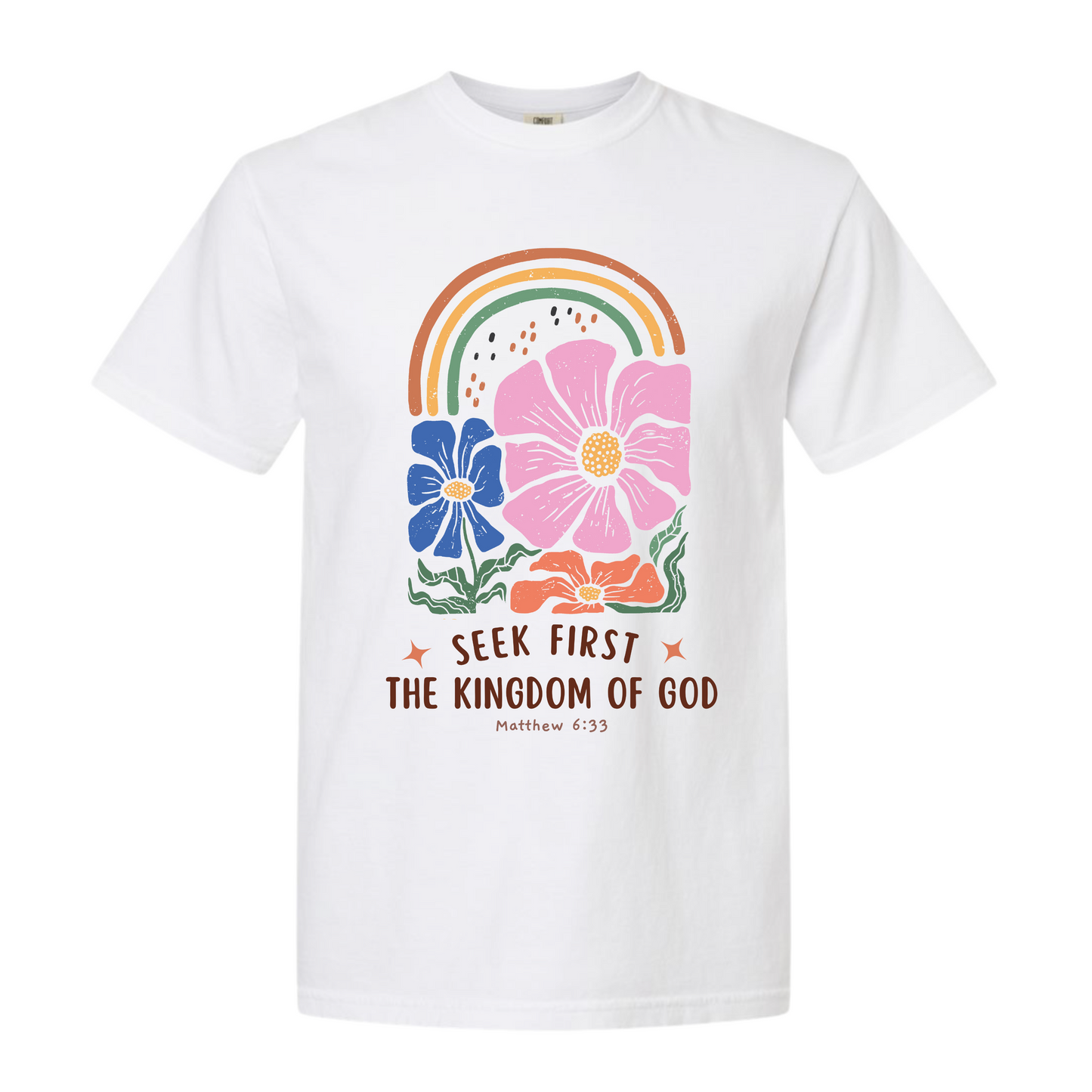Seek first the Kingdom of God Jesus Shirt