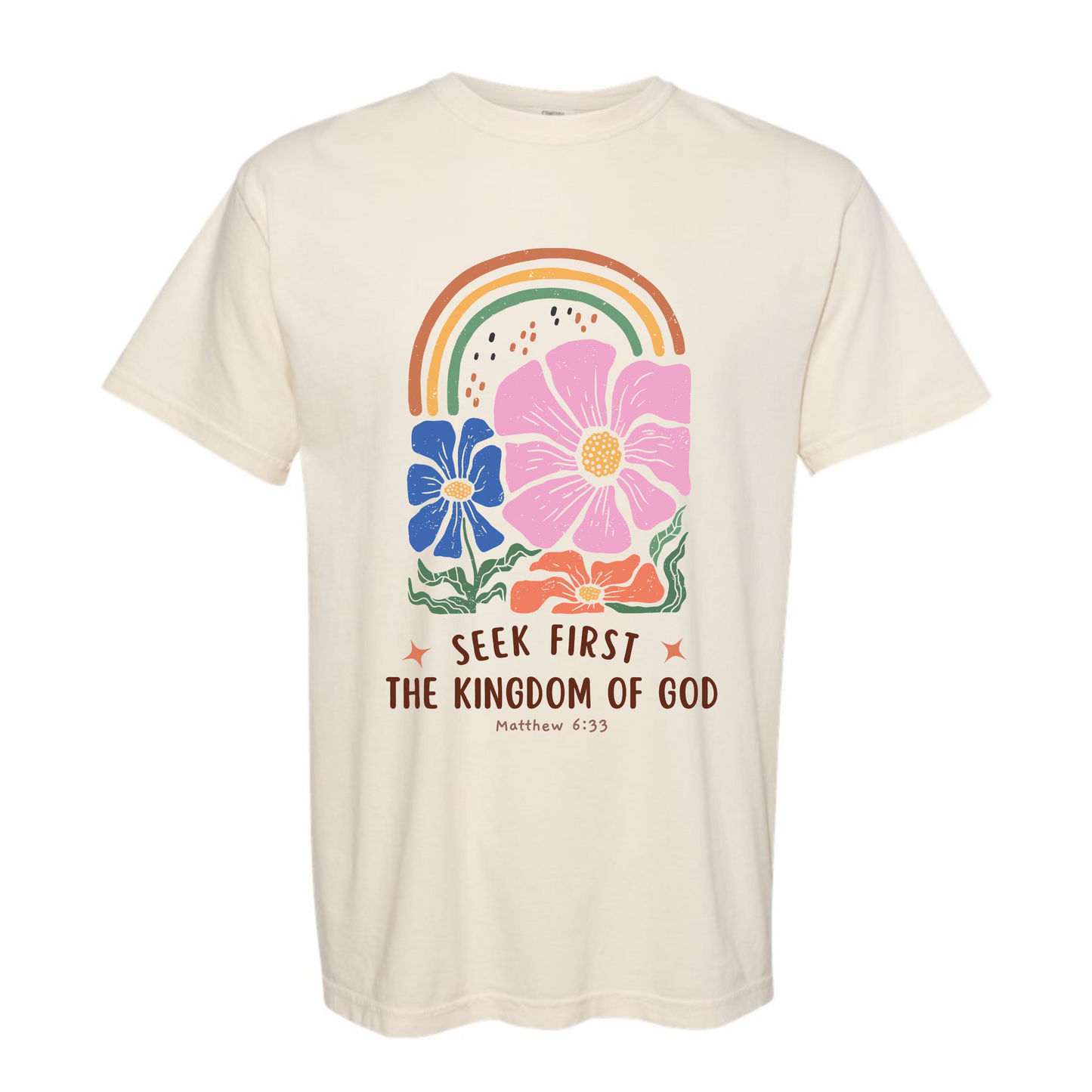 Seek first the Kingdom of God Jesus Shirt