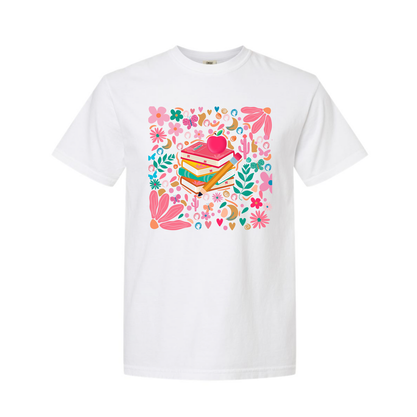 Floral Teacher Shirt