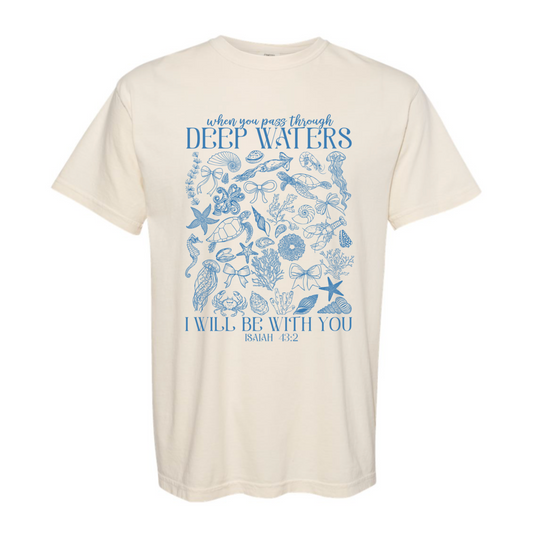 Coastal Isaiah 43:2 Shirt