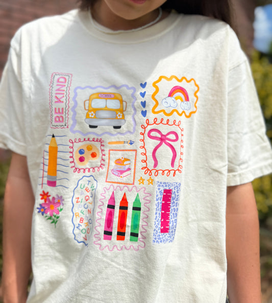 Teacher Collage Shirt